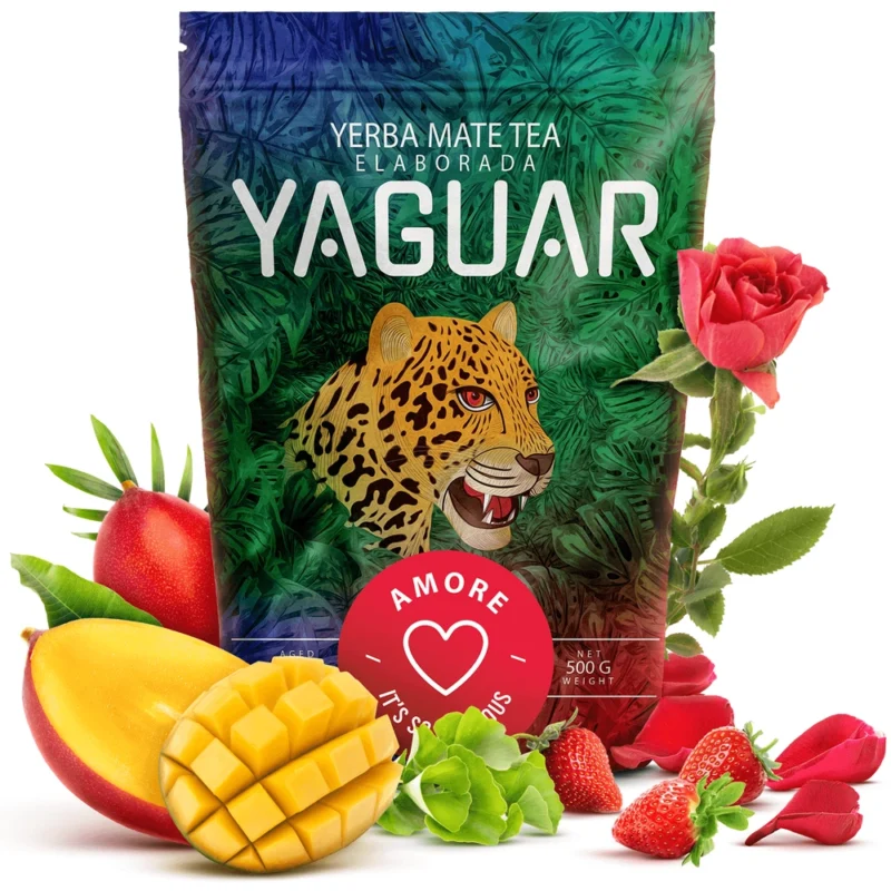 Arbata Matė Yaguar Amore 500g