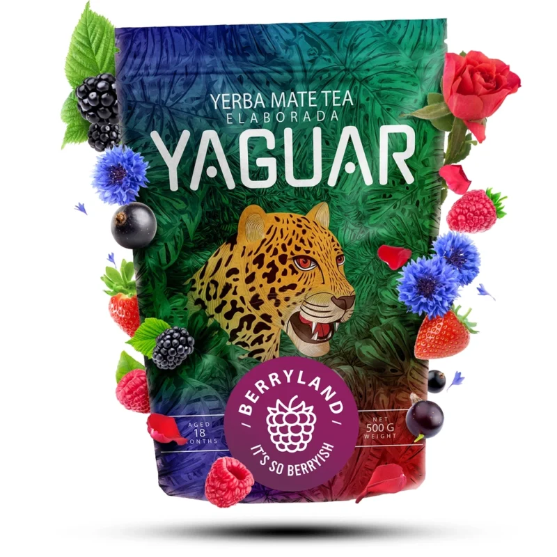 Arbata Yaguar Berryland 500g – vaizdas 2