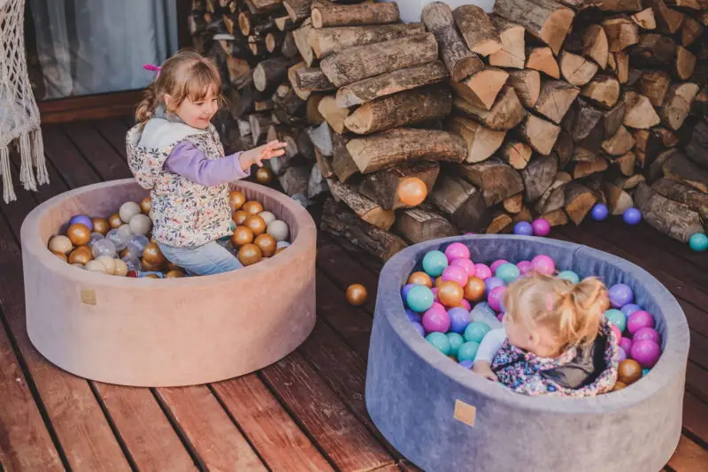 Kamuoliukų baseinas MeowBaby - Smagios akimirkos – vaizdas 3